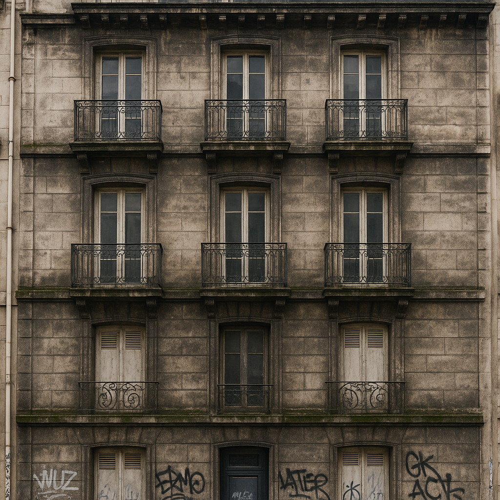 Avant — Façade d'immeuble — Vincennes