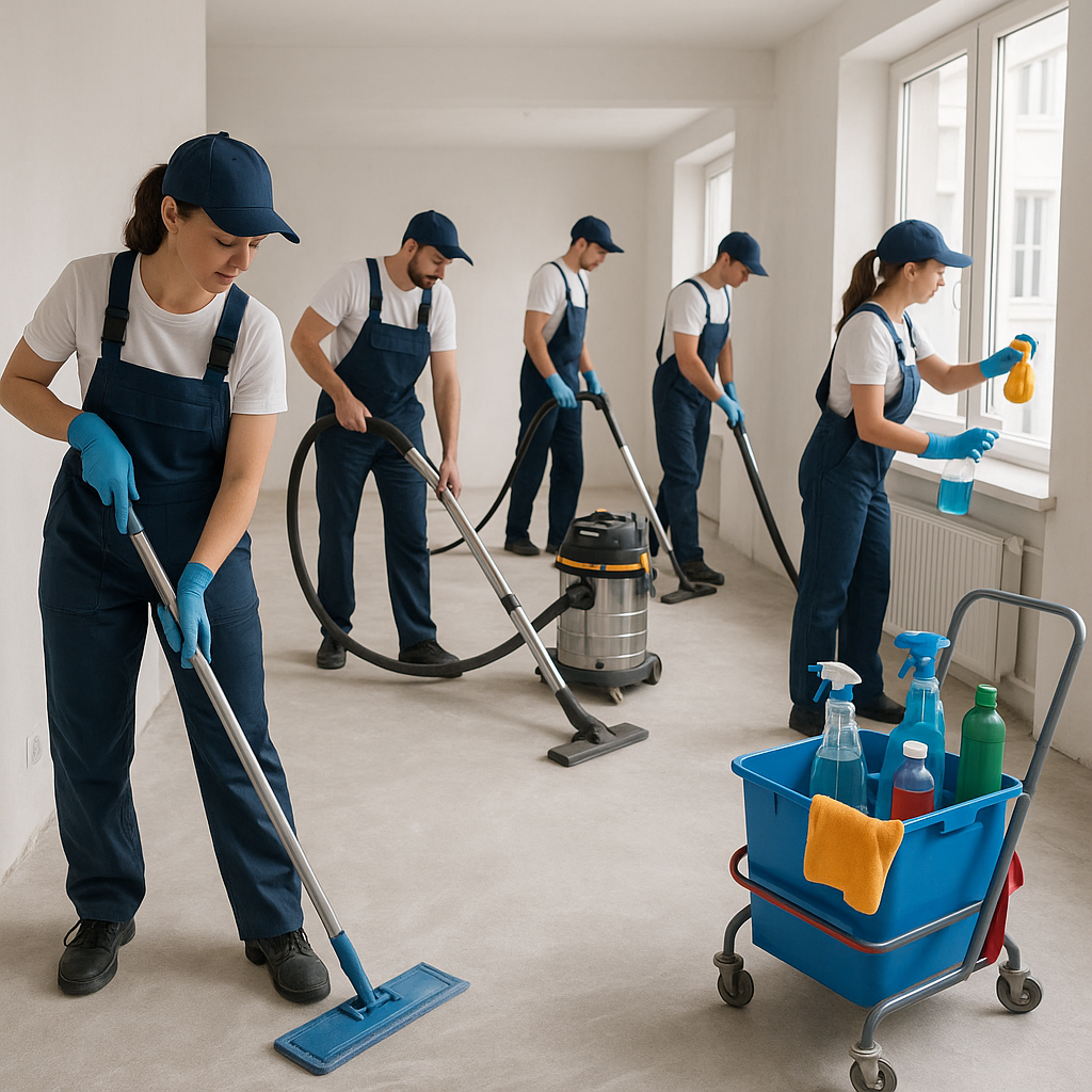 Nettoyage après sinistre, squat et travaux