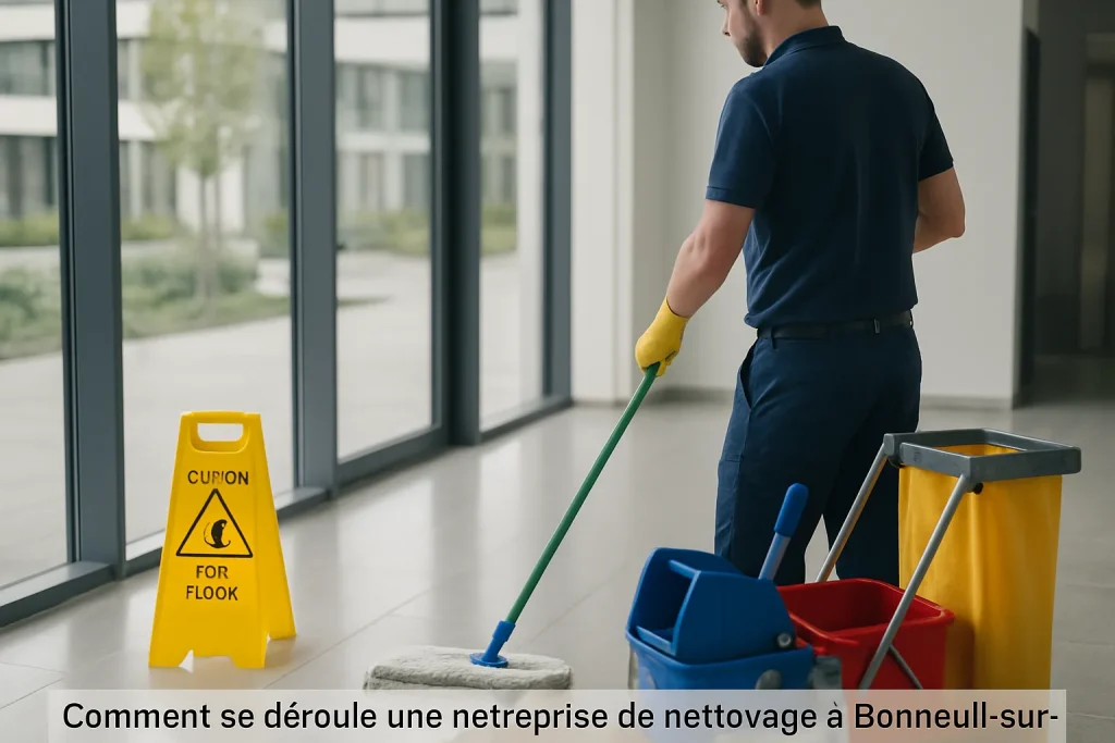 Professionnels nettoyant un appartement insalubre à Bonneuil-sur-Marne avec équipement moderne.
